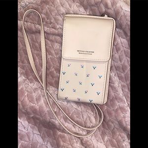 Pink Crossbody Phone Wallet